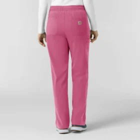 Calças de trabalho femininas Force Cross-Flex em malha, com corte de bota