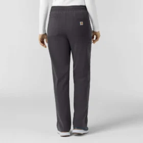Calças de trabalho femininas Force Cross-Flex em malha, com corte de bota