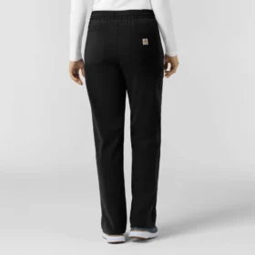 Calças de trabalho femininas Force Cross-Flex em malha, com corte de bota