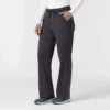 Calças de trabalho femininas Force Cross-Flex em malha, com corte de bota