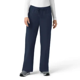 Calças de trabalho femininas Rugged Flex Fld, em tecido ripstop, com corte bootcut