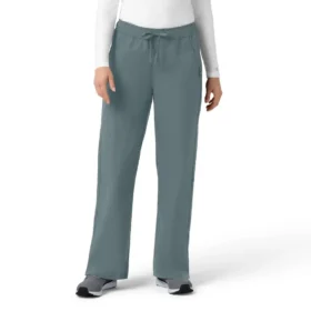 Calças de trabalho femininas Rugged Flex Fld, em tecido ripstop, com corte bootcut