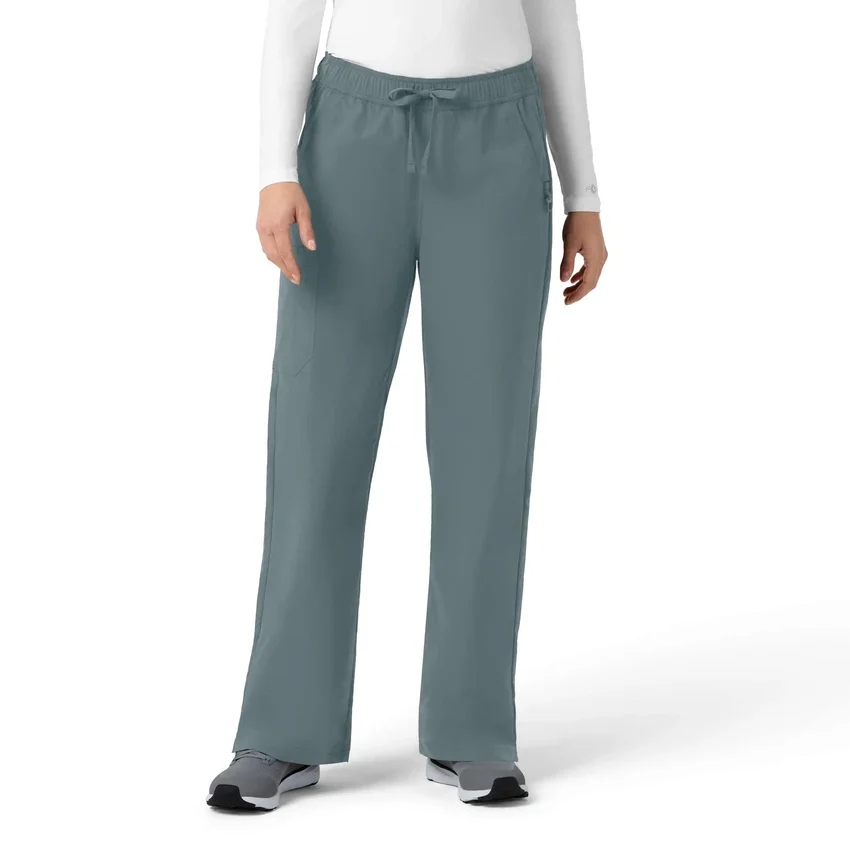 Calças de trabalho femininas Rugged Flex Fld, em tecido ripstop, com corte bootcut