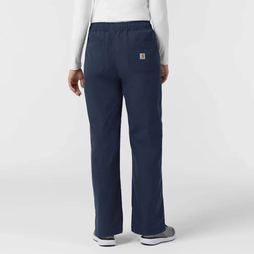 Calças de trabalho femininas Rugged Flex Fld, em tecido ripstop, com corte bootcut