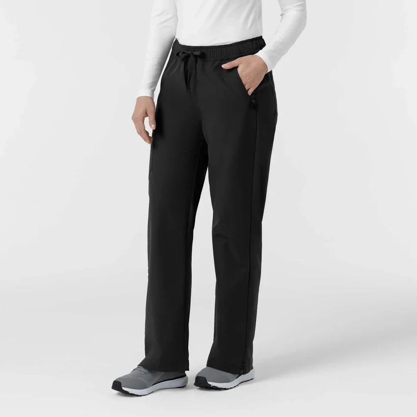 Calças de trabalho femininas Rugged Flex Fld, em tecido ripstop, com corte bootcut