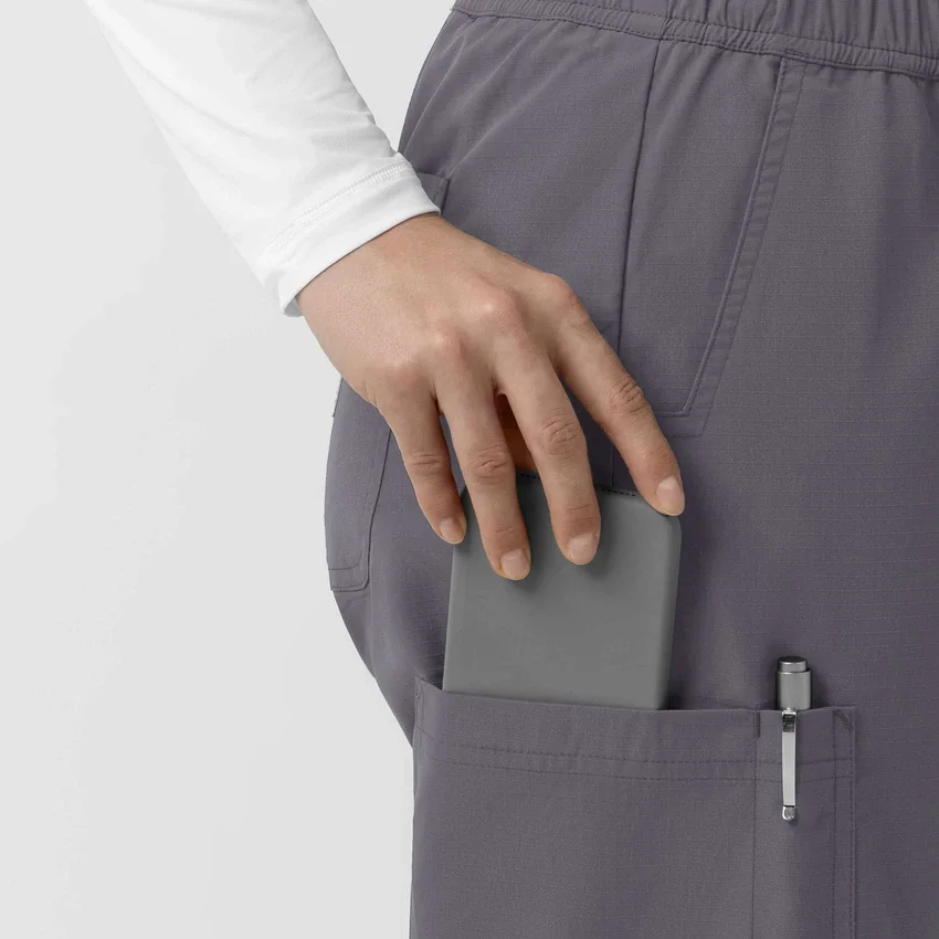 Calças de trabalho femininas Rugged Flex Fld, em tecido ripstop, com corte bootcut