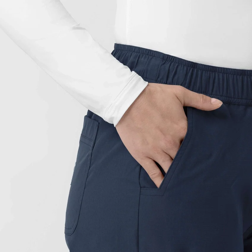 Calças de trabalho femininas Rugged Flex Fld, em tecido ripstop, com corte bootcut