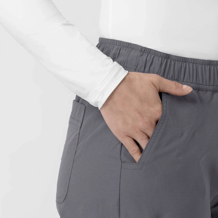 Calças de trabalho femininas Rugged Flex Fld, em tecido ripstop, com corte bootcut