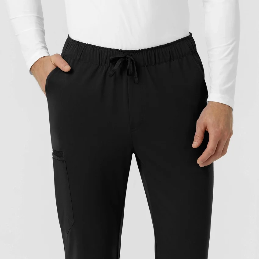 Calças de trabalho Force Cross-Flex Knit, de perna reta e corte cónico