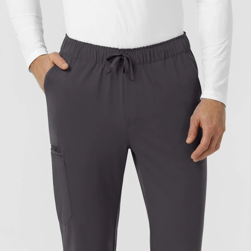 Calças de trabalho Force Cross-Flex Knit, de perna reta e corte cónico