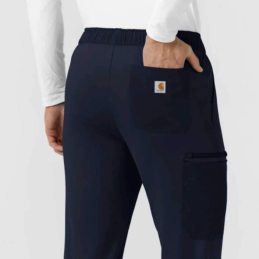 Calças de trabalho Force Cross-Flex Knit, de perna reta e corte cónico