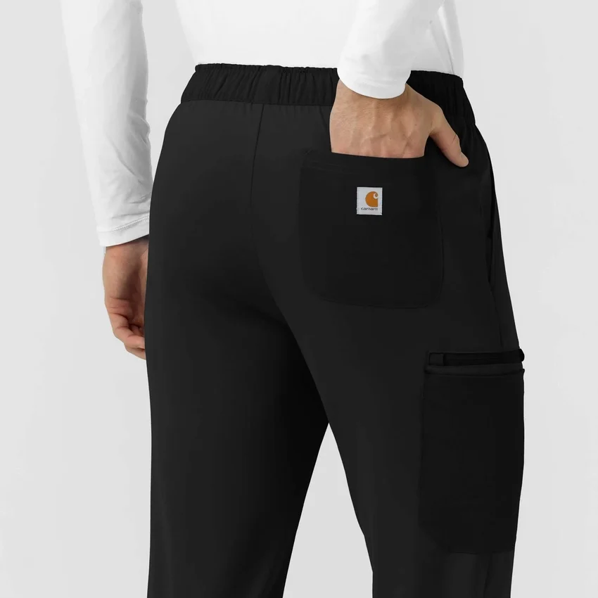 Calças de trabalho Force Cross-Flex Knit, de perna reta e corte cónico