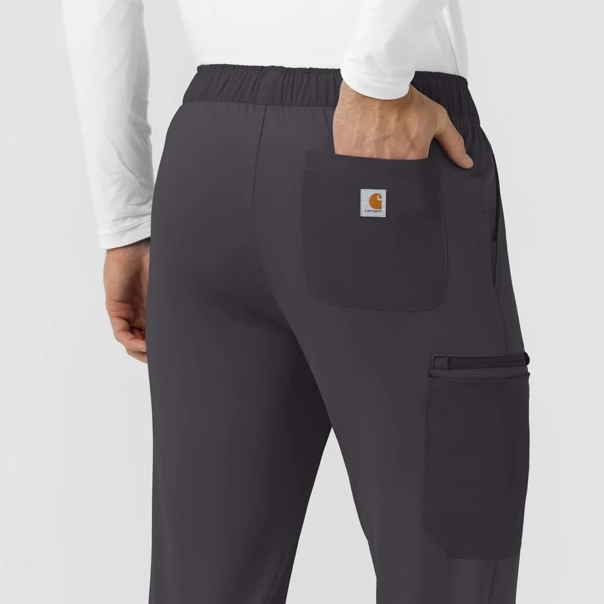 Calças de trabalho Force Cross-Flex Knit, de perna reta e corte cónico