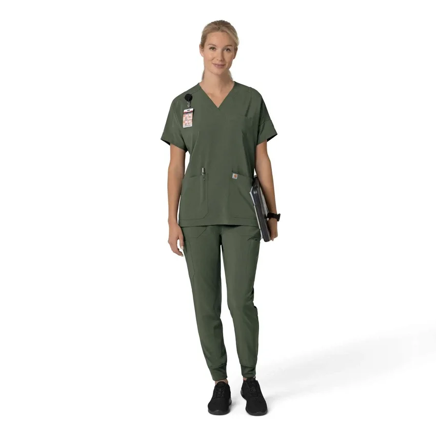 Calças de trabalho jogger cargo Force Cross-Flex para mulher