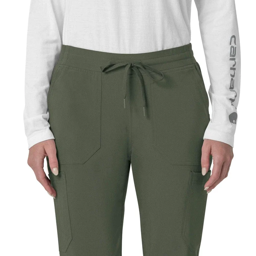 Calças de trabalho jogger cargo Force Cross-Flex para mulher