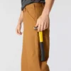 Calças de trabalho masculinas carhartt B11, largas e retas, em tecido de algodão «duck» lavado