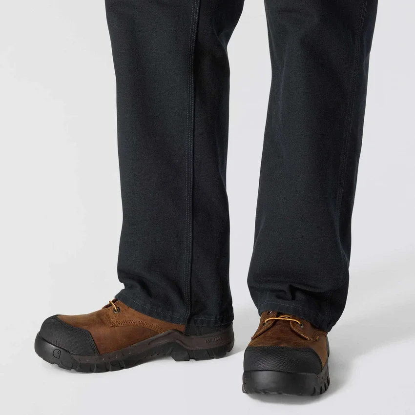 Calças de trabalho masculinas carhartt B11, largas e retas, em tecido de algodão «duck» lavado