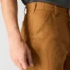 Calças de trabalho masculinas carhartt B11, largas e retas, em tecido de algodão «duck» lavado