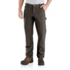 Calças de trabalho masculinas de corte reto descontraído, em tecido Rugged Flex Duck, com joelhos duplos