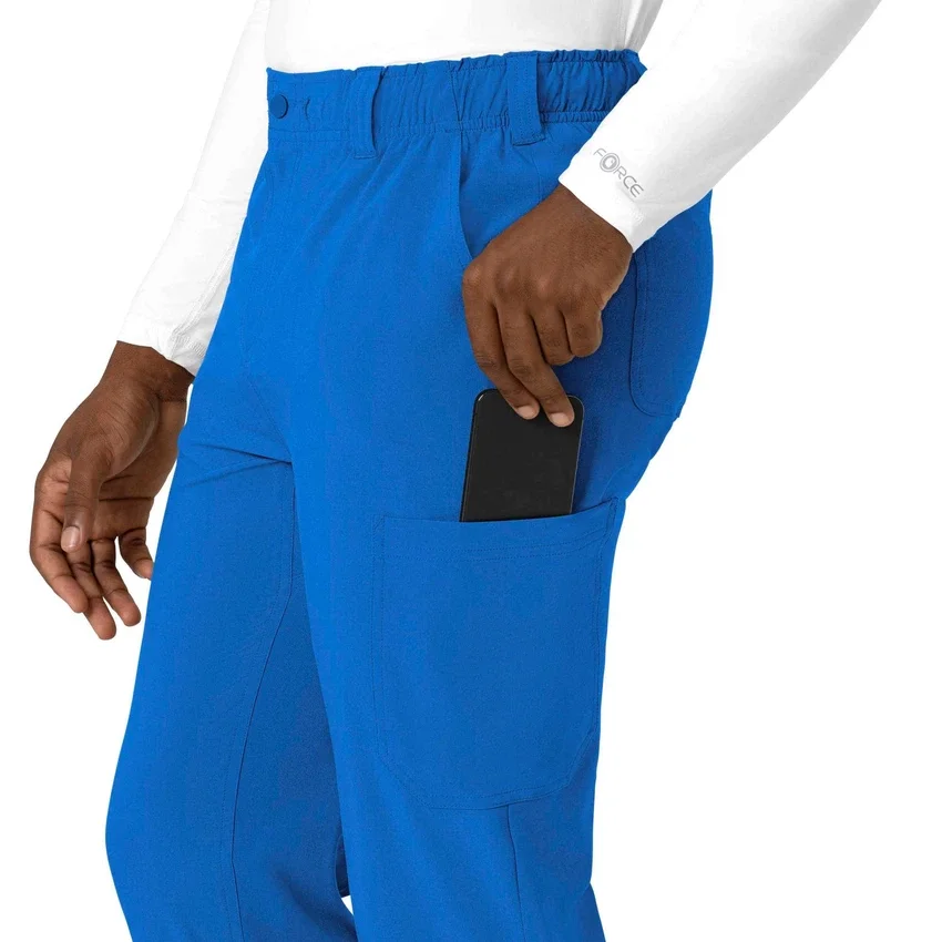 Calças de trabalho masculinas Force Cross-Flex de perna reta