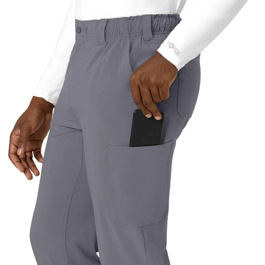 Calças de trabalho masculinas Force Cross-Flex de perna reta