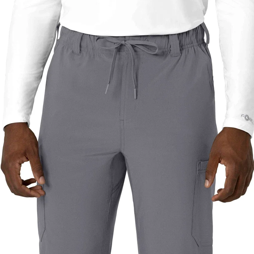 Calças de trabalho masculinas Force Cross-Flex de perna reta