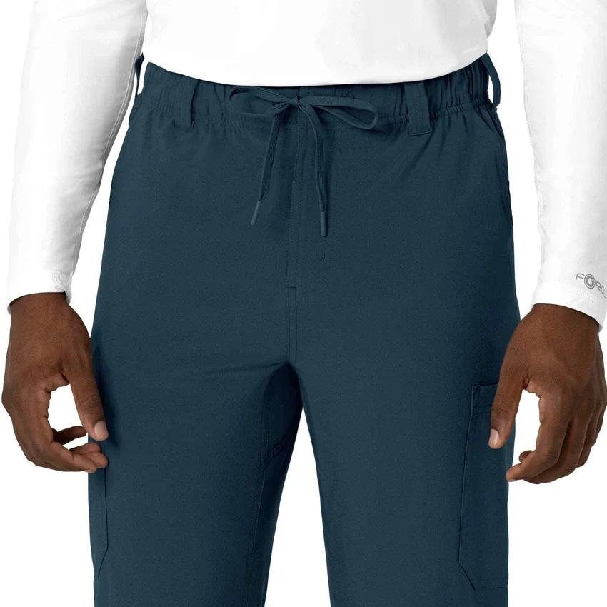 Calças de trabalho masculinas Force Cross-Flex de perna reta