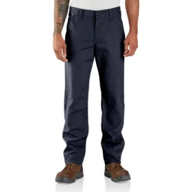 Calças de trabalho masculinas Fr, de corte descontraído e perna reta, Rigby, resistentes ao fogo