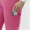 Calças de trabalho modernas Force Cross-Flex em malha para mulher