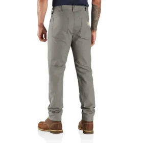 Calças de trabalho Slim Tapered Rugged Flex® em tecido Duck