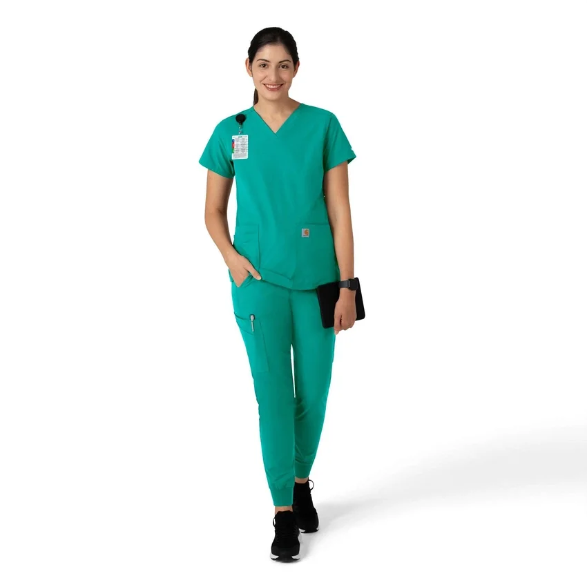 Calças de trabalho tipo jogger Force Essentials para mulher