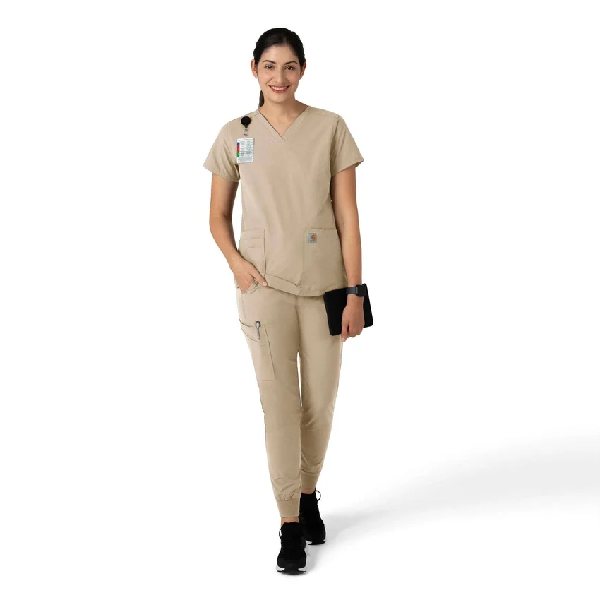 Calças de trabalho tipo jogger Force Essentials para mulher