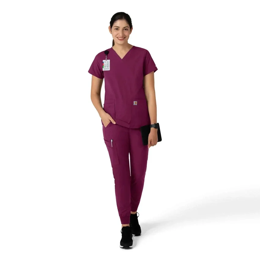 Calças de trabalho tipo jogger Force Essentials para mulher