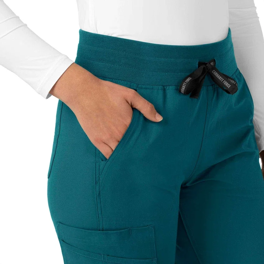 Calças de trabalho tipo jogger Force Essentials para mulher