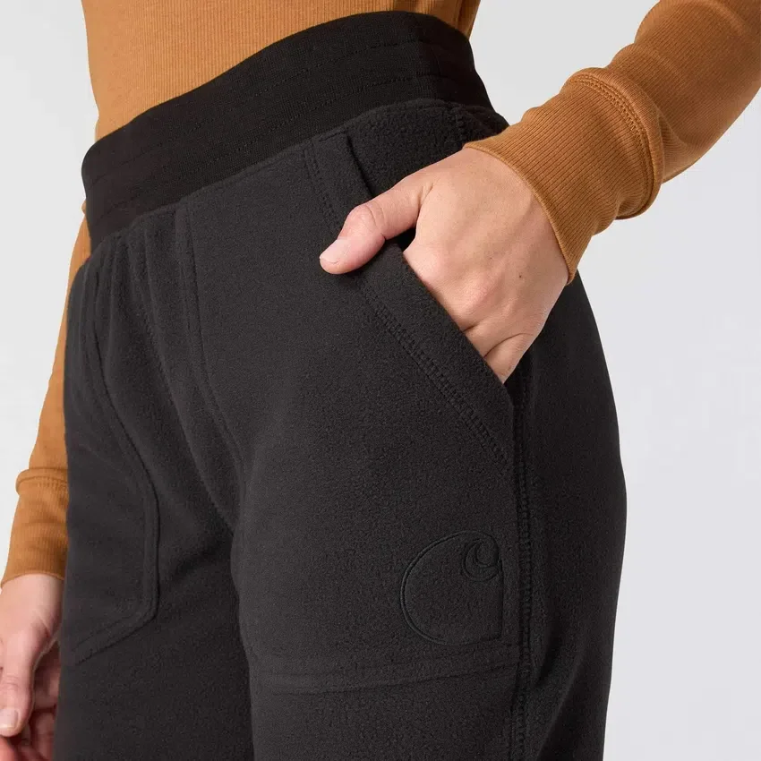 Calças de treino em velo Force de corte descontraído para mulher