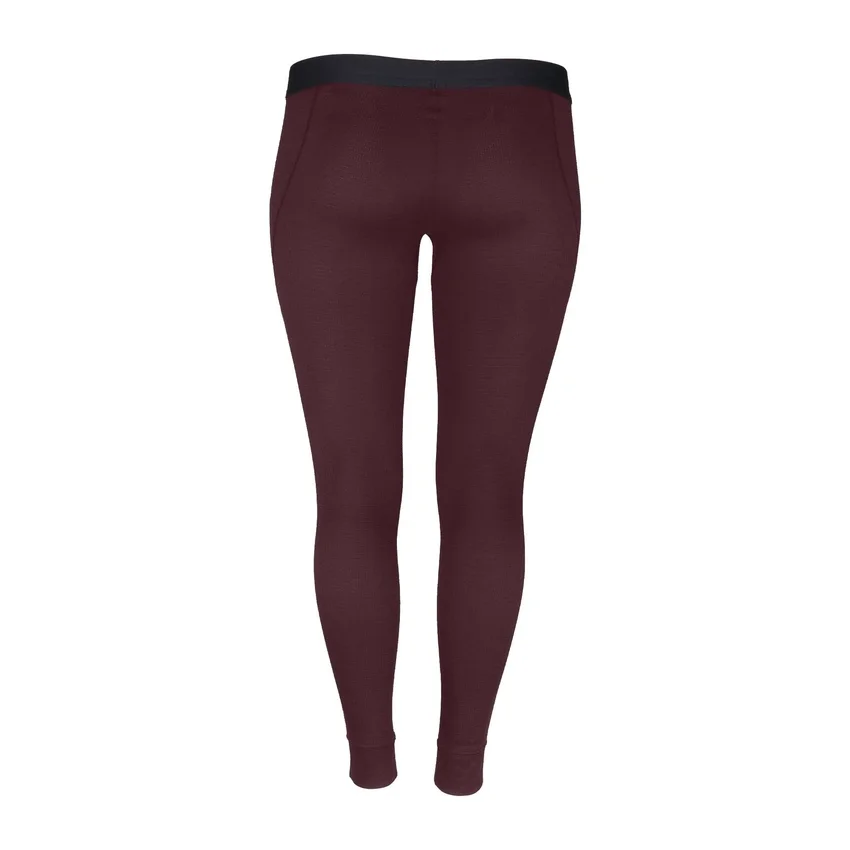 Calças femininas Carhartt Force® de peso médio com padrão waffle para usar como camada base