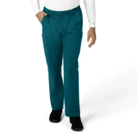 Calças médicas Force Essentials de perna reta com bolsos cargo