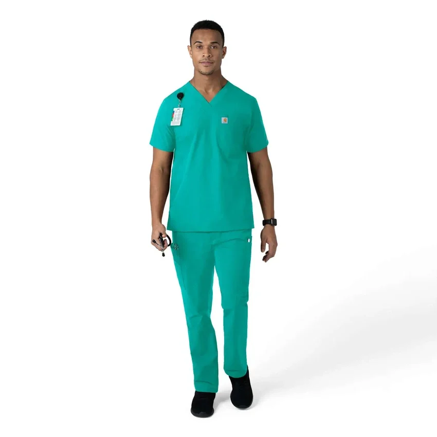 Calças médicas Force Essentials de perna reta com bolsos cargo
