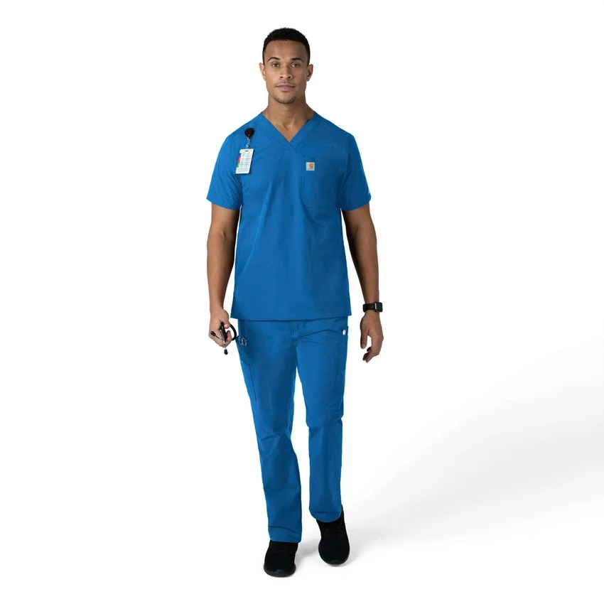 Calças médicas Force Essentials de perna reta com bolsos cargo