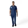 Calças médicas Force Essentials de perna reta com bolsos cargo