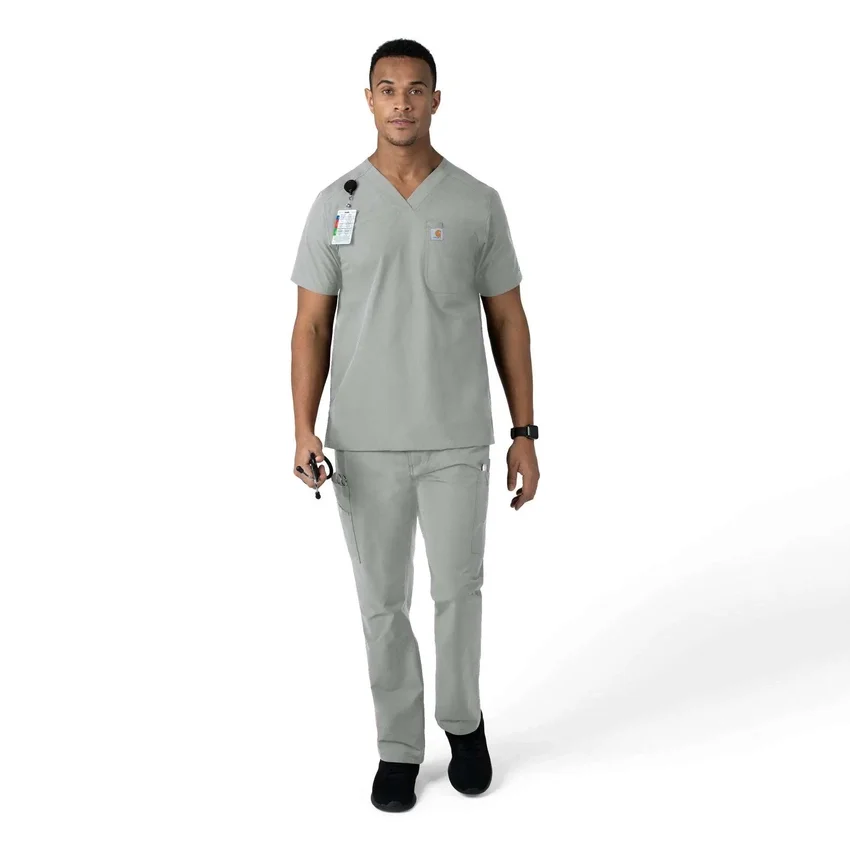 Calças médicas Force Essentials de perna reta com bolsos cargo