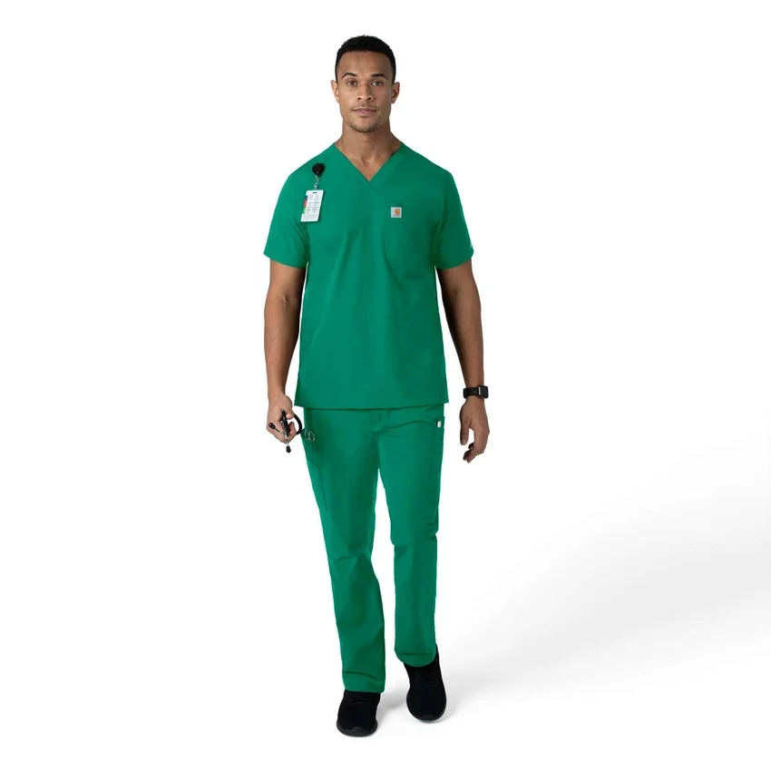 Calças médicas Force Essentials de perna reta com bolsos cargo