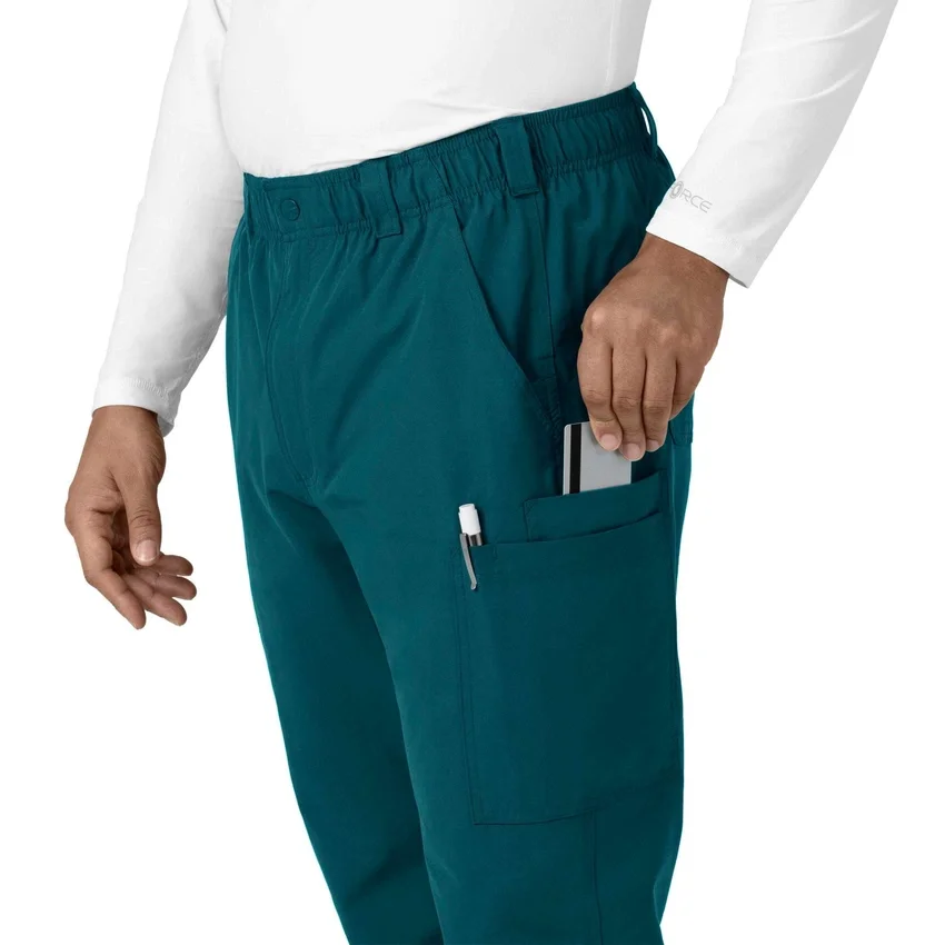 Calças médicas Force Essentials de perna reta com bolsos cargo