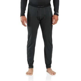 Calças térmicas de camada base para homem - carhartt Force® - Leves - Malha elástica em grelha