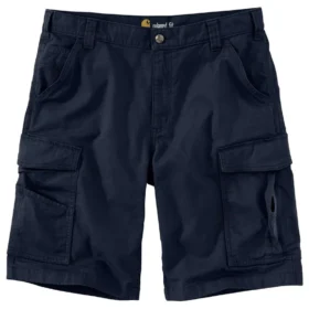 Calções cargo de lona Rigby de 11" com corte descontraído - Calções de trabalho