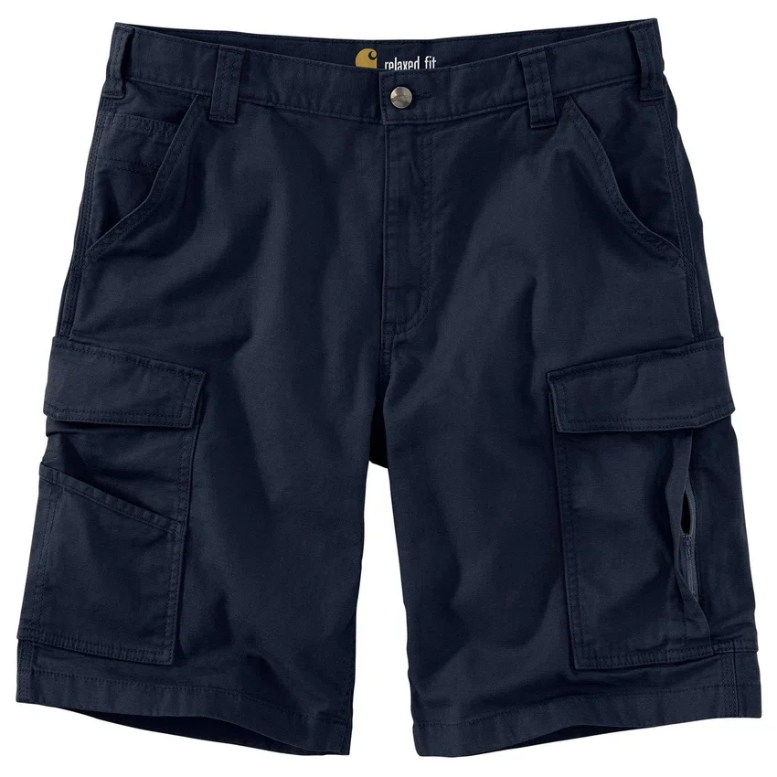 Calções cargo de lona Rigby de 11" com corte descontraído - Calções de trabalho