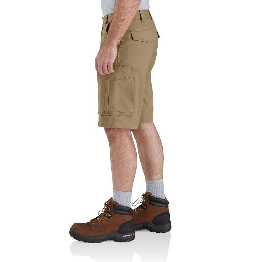Calções cargo de lona Rigby de 11" com corte descontraído - Calções de trabalho