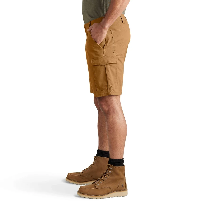 Calções cargo de lona Rigby de 9" com corte descontraído - Calções de trabalho