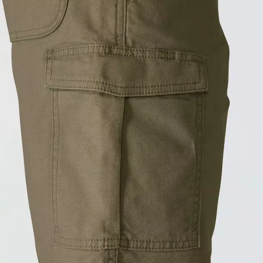 Calções cargo de lona Rigby de 9" com corte descontraído - Calções de trabalho