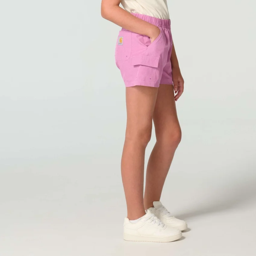 Calções de camuflagem tecidos Rugged Flex® com cintura elástica para meninas (Crianças/Jovens)